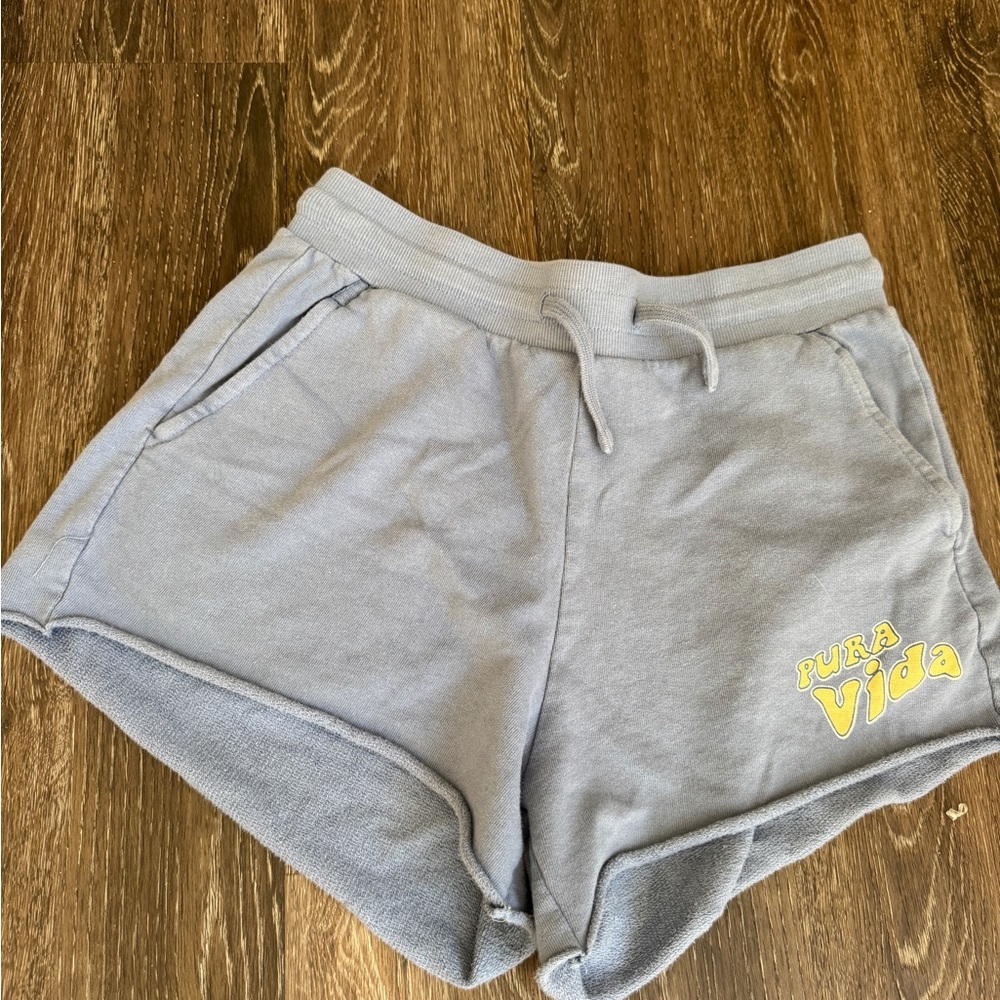 Pura Vida Blue Sweat Shorts